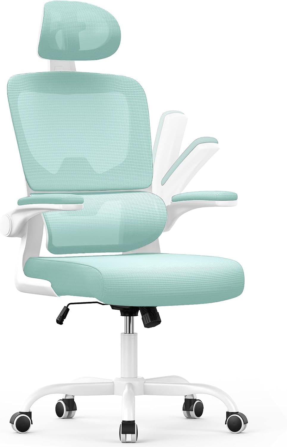 naspaluro Silla Oficina Ergonómica Soporte Lumbar, Malla Transpirable 136kg