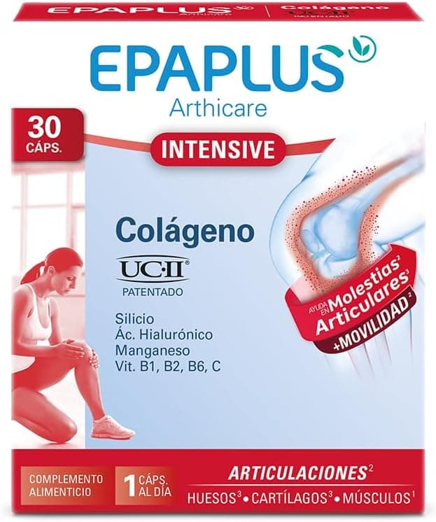 EPAPLUS Arthicare UC-II 40 mg Colágeno Tipo II Ácido Hialurónico 30 Días