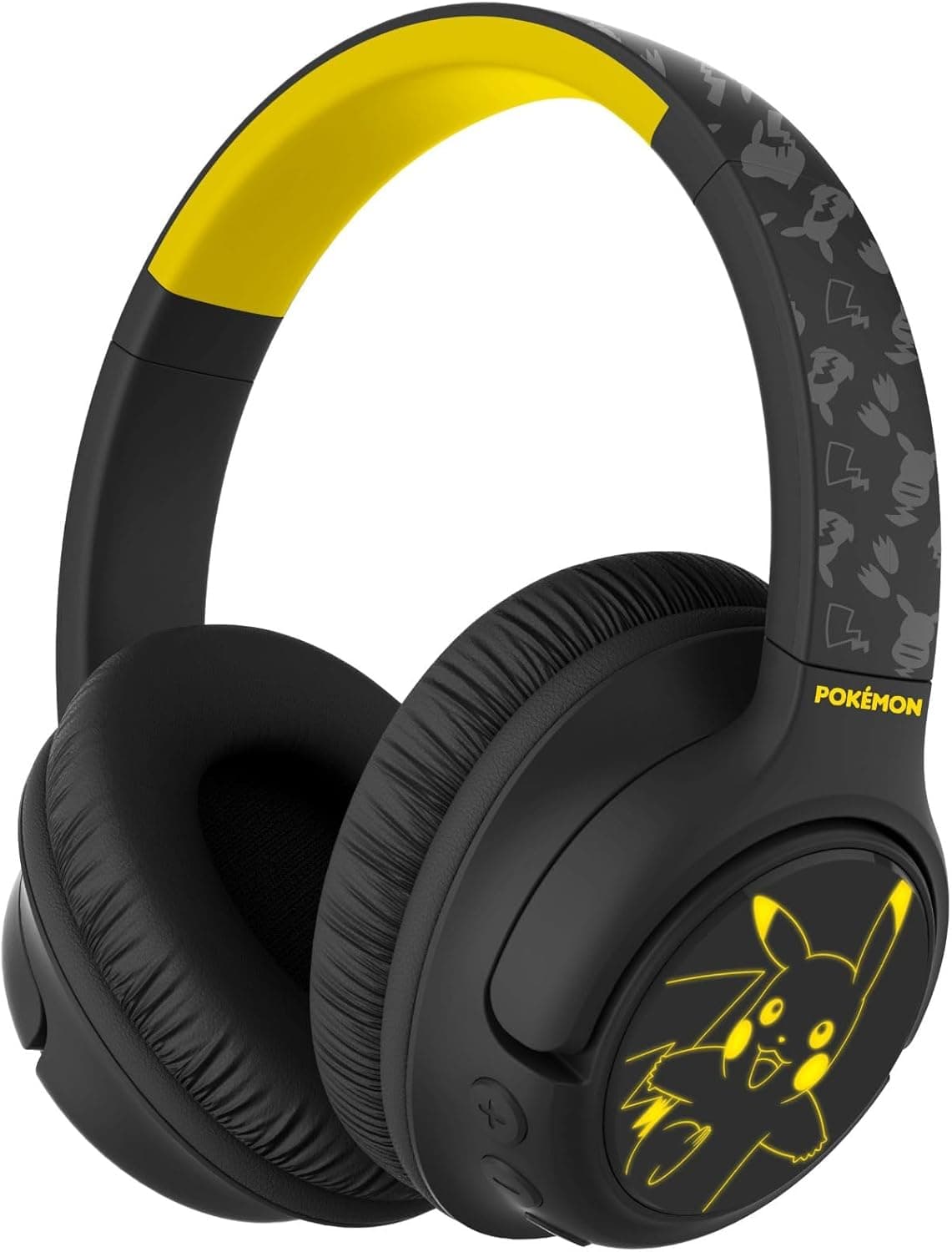 AURICULARES INALÁMBRICOS POKEMON PIKACHU PLEGABLES CON LUZ LED