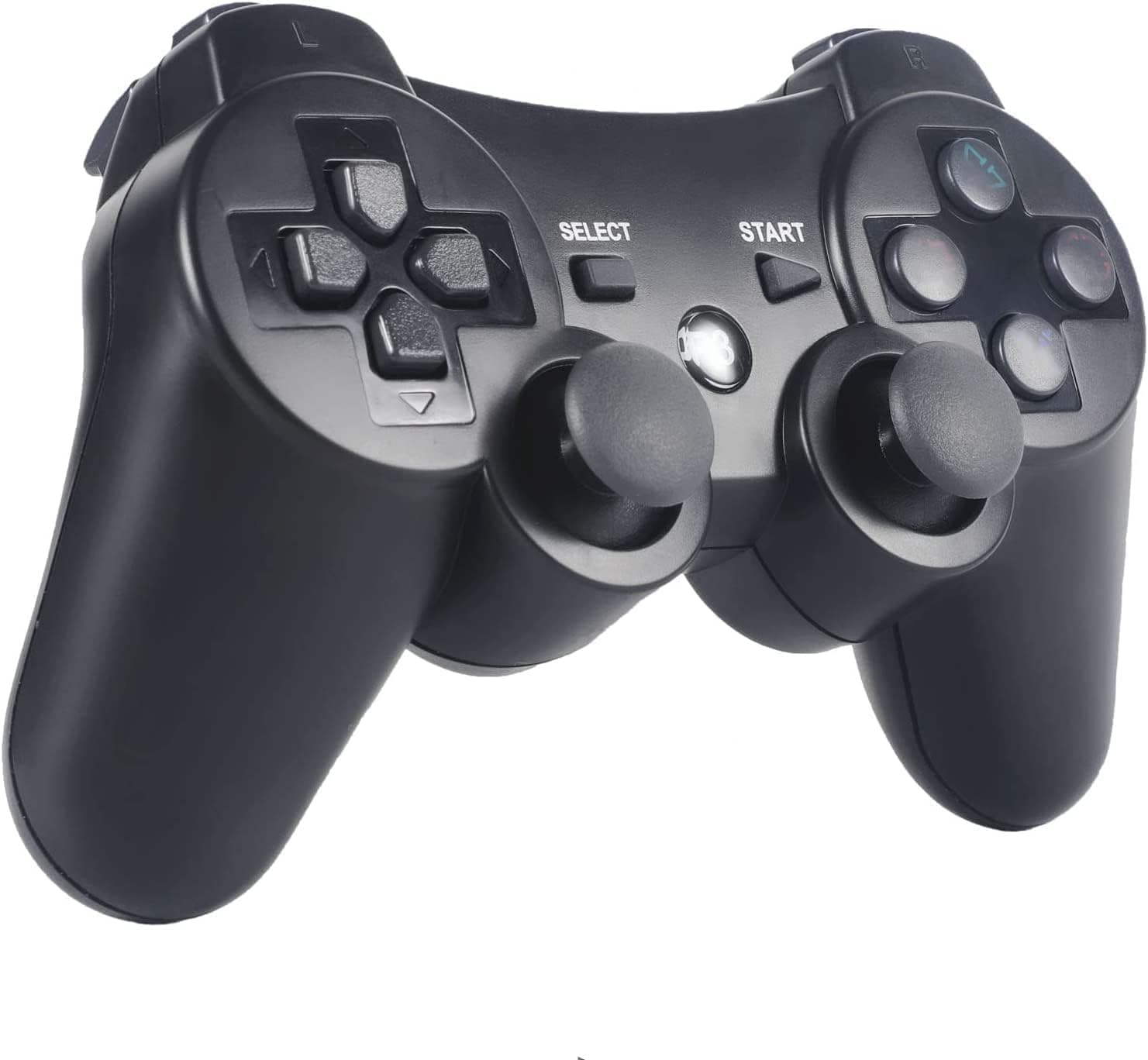 Sefitopher Mando PS3, Bluetooth Controller Joystick con Doble vibración Compatible para Playstation 3 con Cable