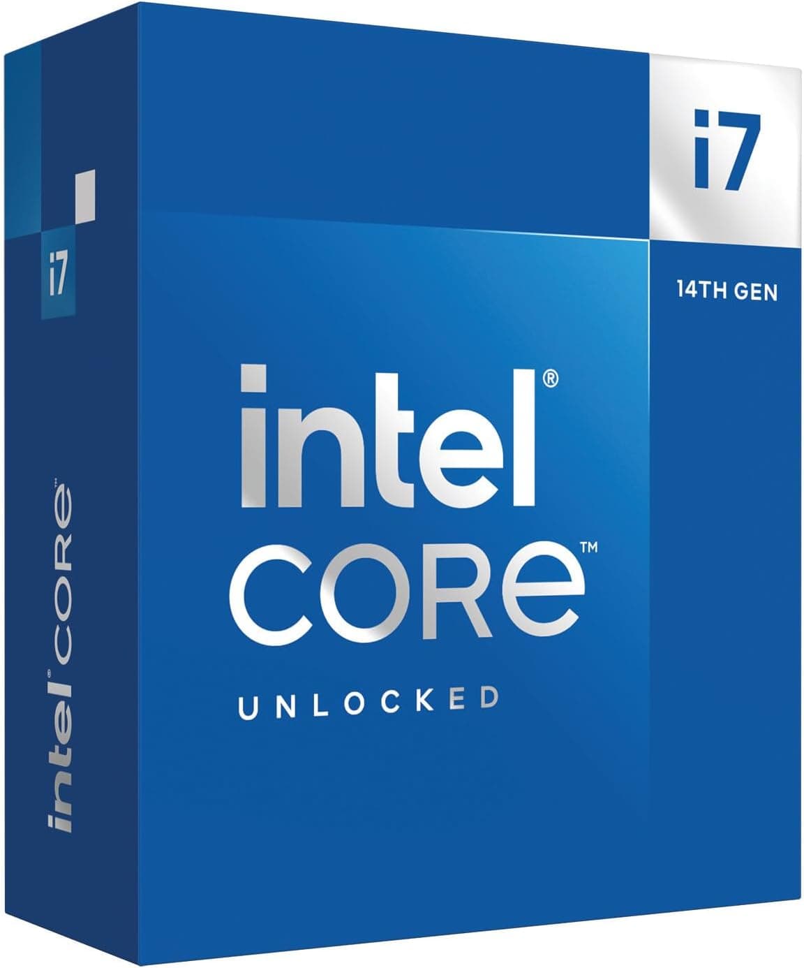 Intel® Core™ i7-14700KF, procesador para Equipos de sobremesa, 20 núcleos (8 P-Cores + 12 E-Cores) hasta 5,6 GHz