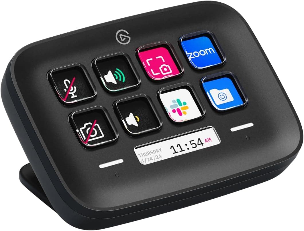 Elgato Stream Deck Neo Negro, Controlador Compacto