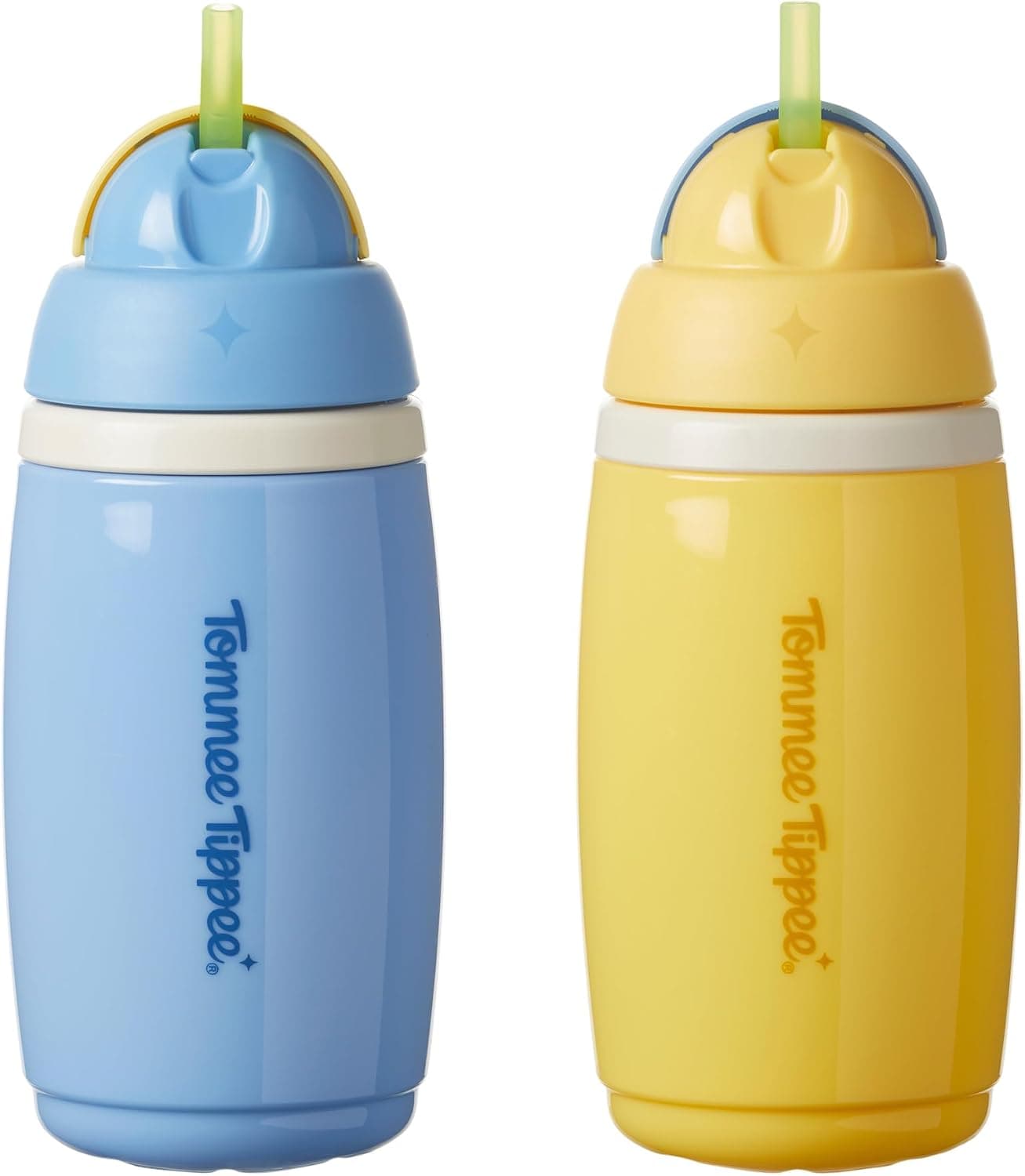 Tommee Tippee botella isotérmica con pajita, 266 ml