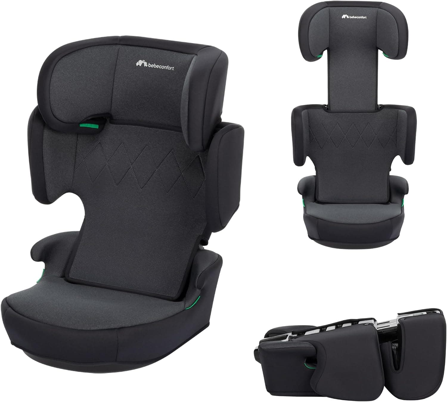 Bebeconfort RoadSafe i-Size Silla Coche, 100–150cm, Tinted Black
