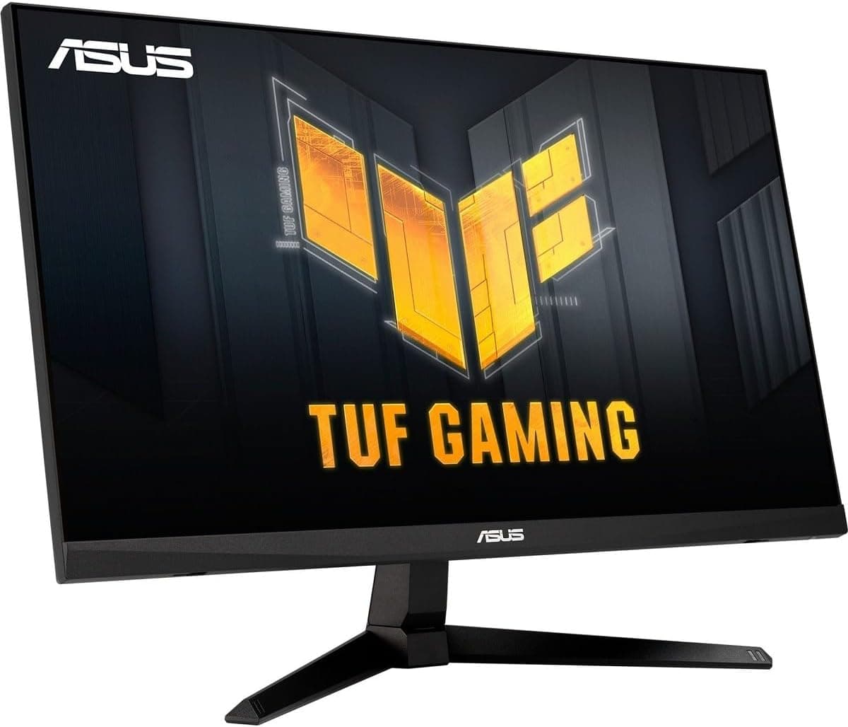 ASUS TUF Gaming VG246H1A - Monitor Gaming de 23.8 Pulgadas Full HD (1920 x 1080), IPS, 100 Hz, 0.5 ms MPRT, Extreme Low Motion Blur, FreeSync, DisplayWidget Lite