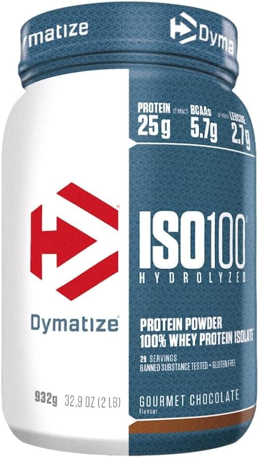 Dymatize ISO 100 Hydrolyzed Gourmet Chocolate 932g