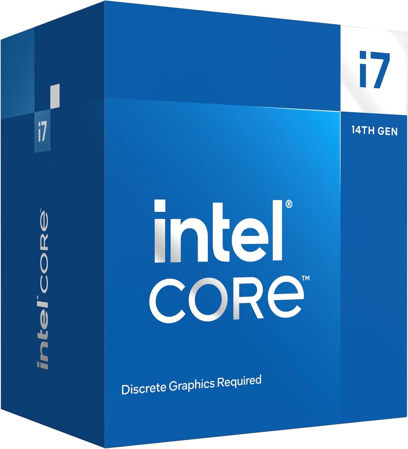 Intel® Core™ i7-14700F, procesador para Equipos de sobremesa, 20 núcleos (8 P-Cores + 12 E-Cores) hasta 5,4 GHz