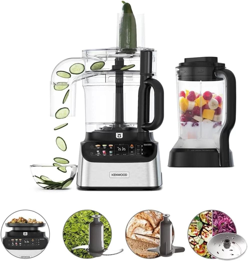 Kenwood MultiPro OneTouch - Procesador 1000W Bol 3L 7 Accesorios