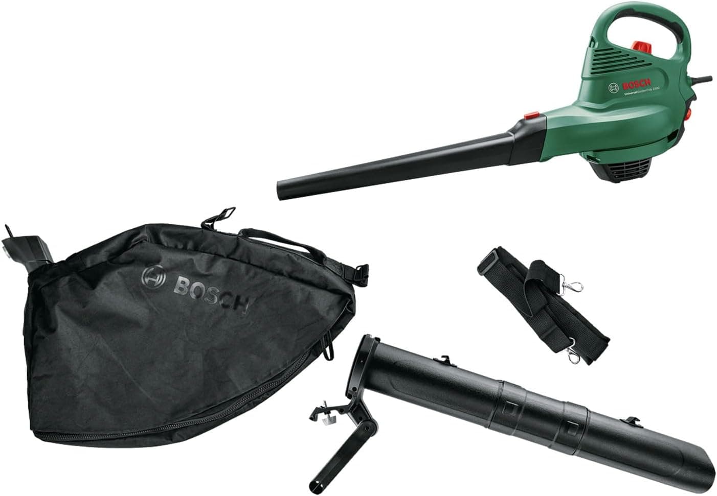 Bosch aspirador y soplador de hojas eléctrico UniversalGardenTidy 3000