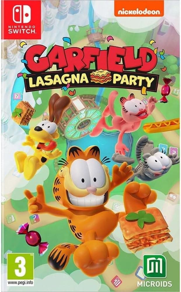 Garfield Lasagna Party Edición Estándar, Nintendo Switch