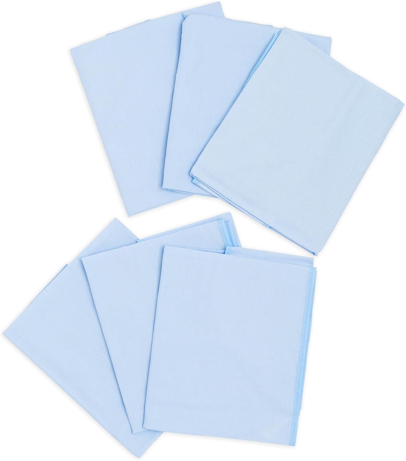 TI TIN Pack 6 Sábanas Bajeras Cuna Guardería 52x132 cm
