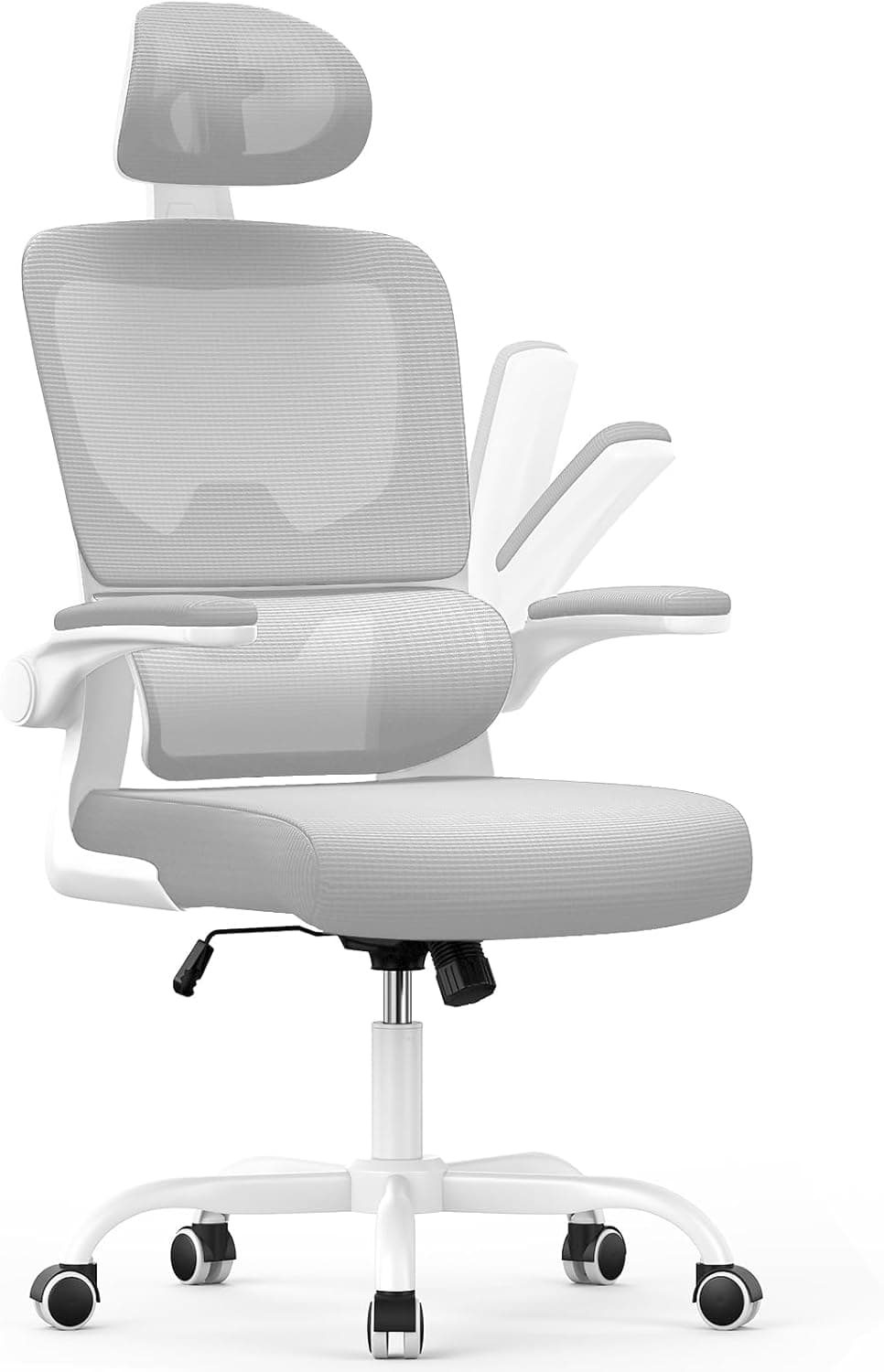naspaluro Silla Oficina Ergonómica Soporte Lumbar, Malla Transpirable 136kg