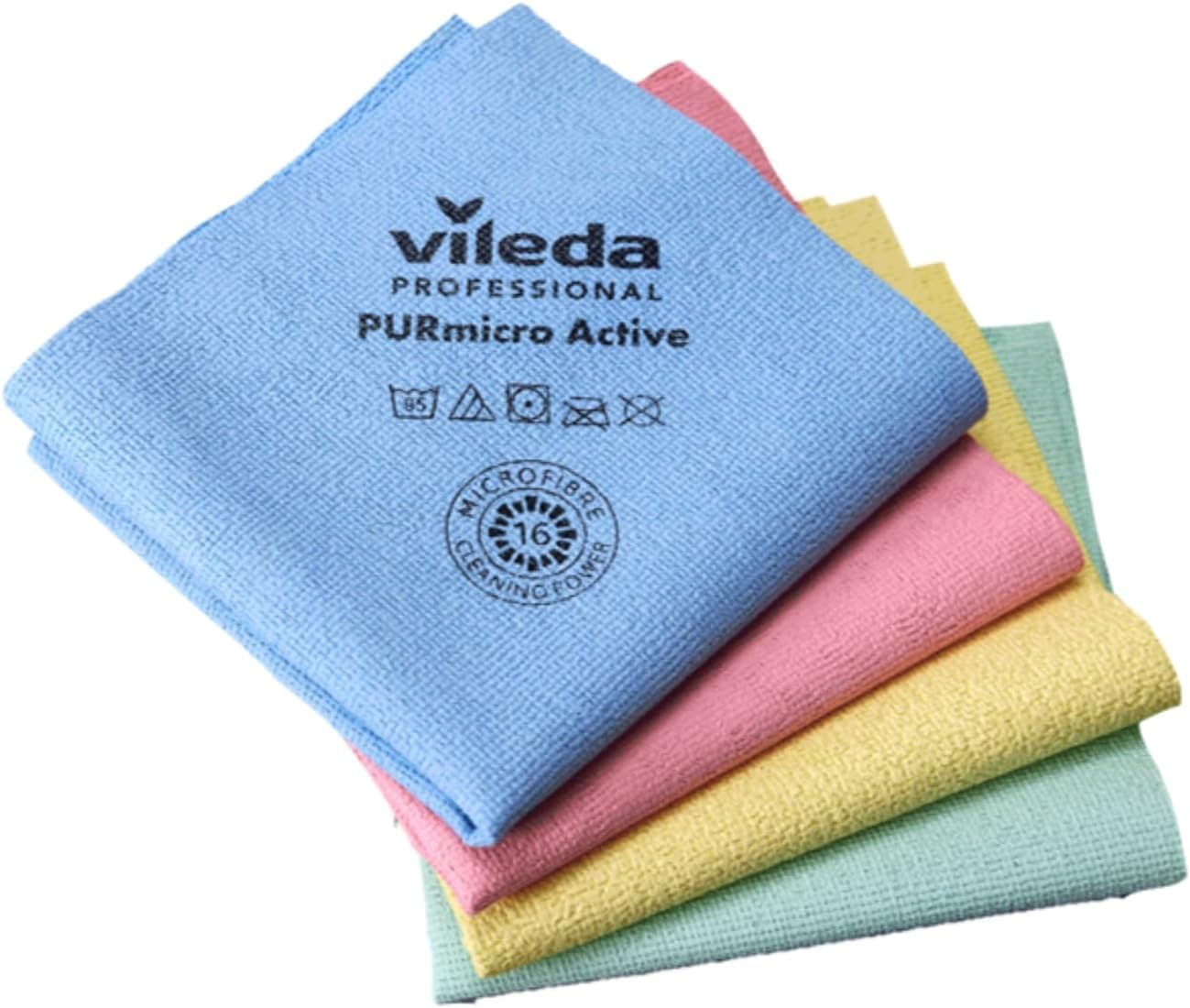 Vileda Professional,Bayeta PurMicro Active Multi,4uds,Pur,38x35cm