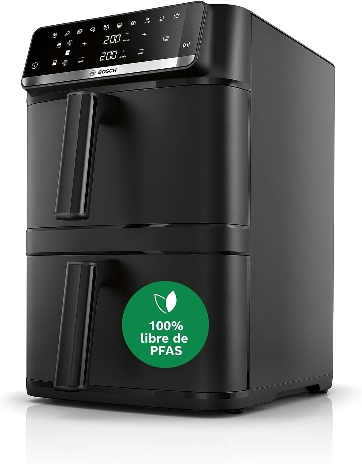 Bosch, Freidora de aire de doble cesta, Serie 6, 12L, MAFD661B0