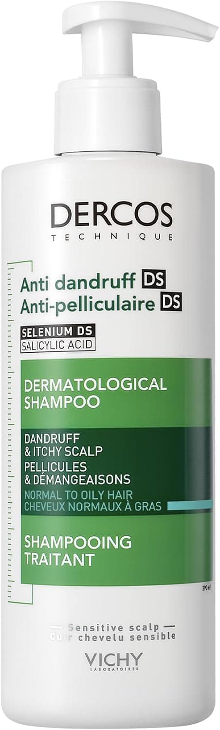 Vichy, Dercos Technique, Champú anticaspa, Para cabello graso, 390 ml