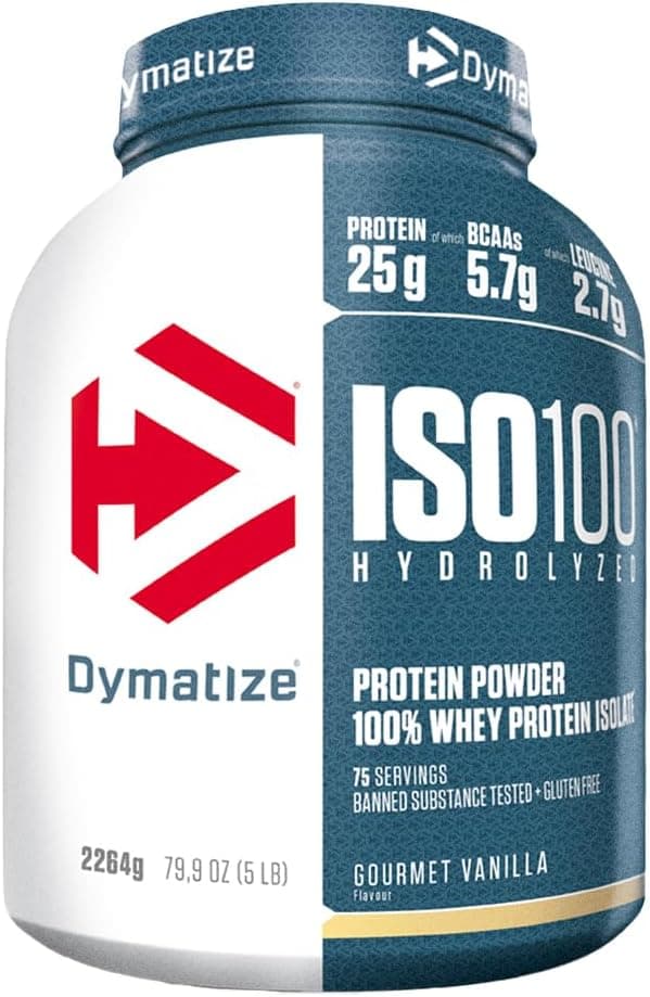 Dymatize ISO 100 Hydrolyzed Gourmet Vanilla 2264g