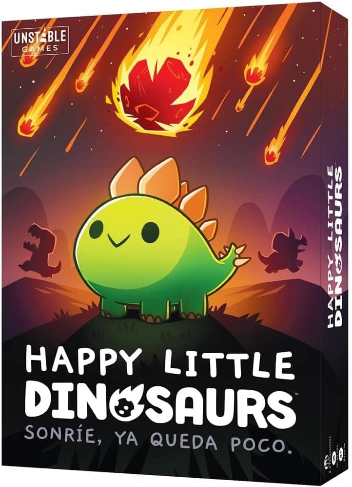 TeeTurtle Happy Little Dinosaurs, Juego de Cartas de Estrategia