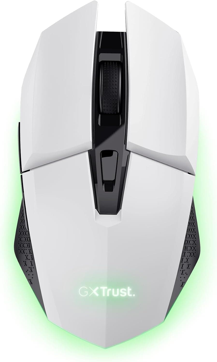 GXTrust Vylax Ratón Inalámbrico Gaming Recargable, Blanco