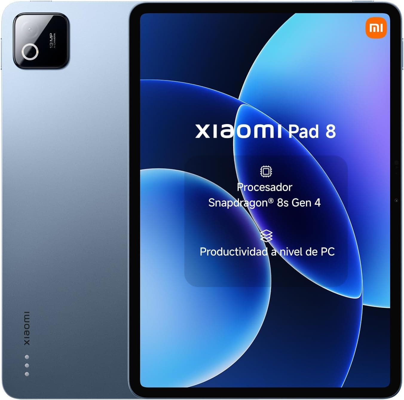 Xiaomi Pad 8 Tablette 11.2'' 8＋128 Go Snapdragon® 8s Gen 4 - Bleu