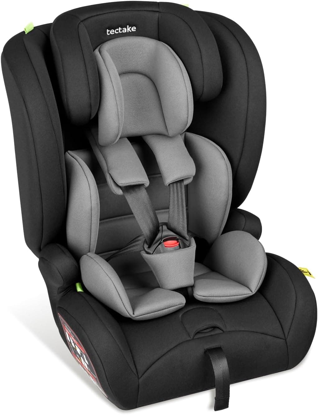 tectake® Silla de Coche Giratoria 360 Grados, I-Size, ISOFIX, 76-150 cm