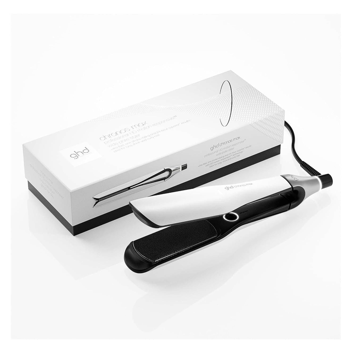 ghd Chronos Max - Plancha de Pelo Profesional con Placas 85% más Anchas