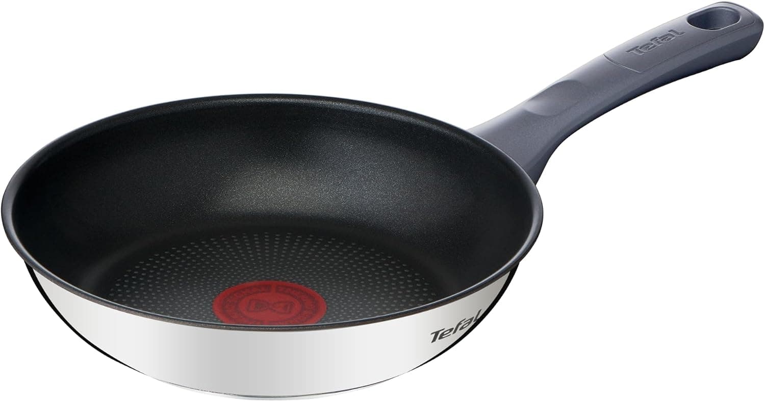 Tefal Daily Cook - Sartén 20 cm, Acero inoxidable