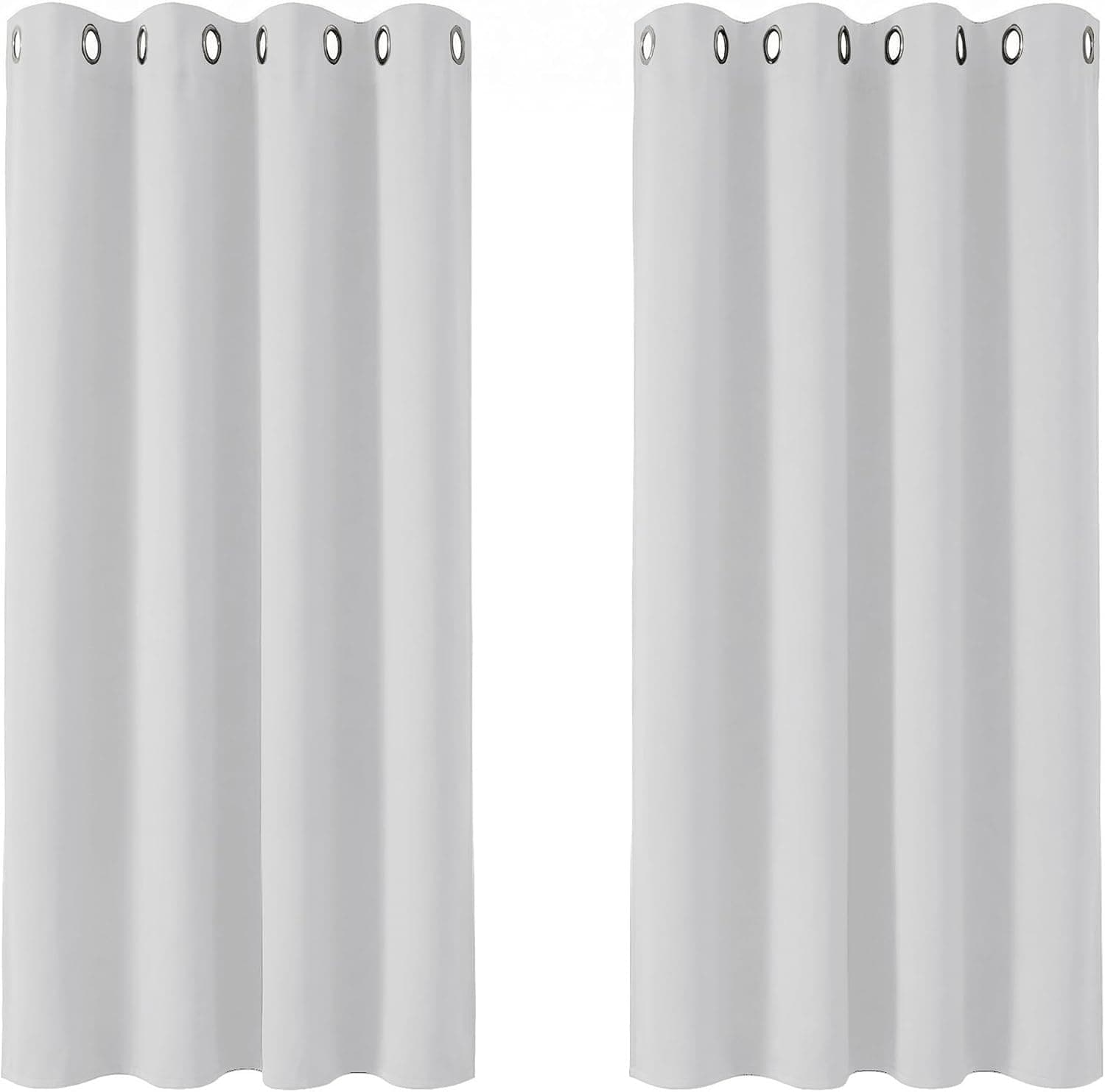 Deconovo Cortinas Opacas Térmicas para Dormitorio y Salón, 2 Piezas