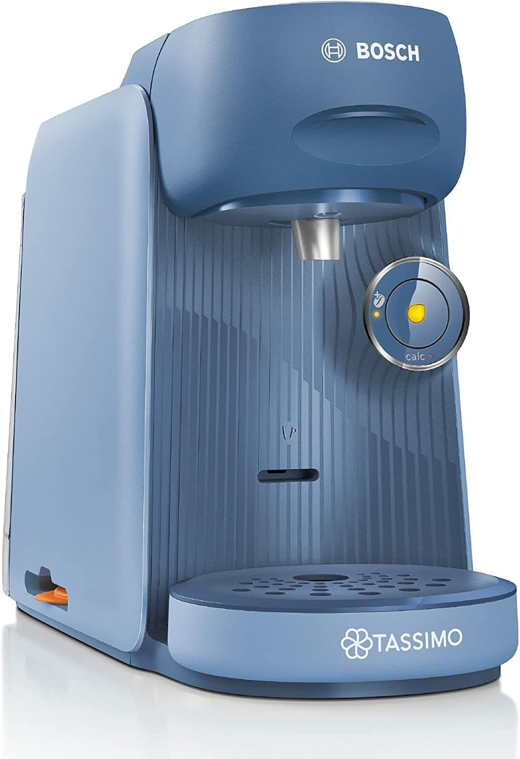 Bosch - Cafetera TASSIMO FINESSE para preparar múltiples bebidas, hasta 40 bebidas, IntensityBoost, INTELLIBREW, azul, TAS16B5