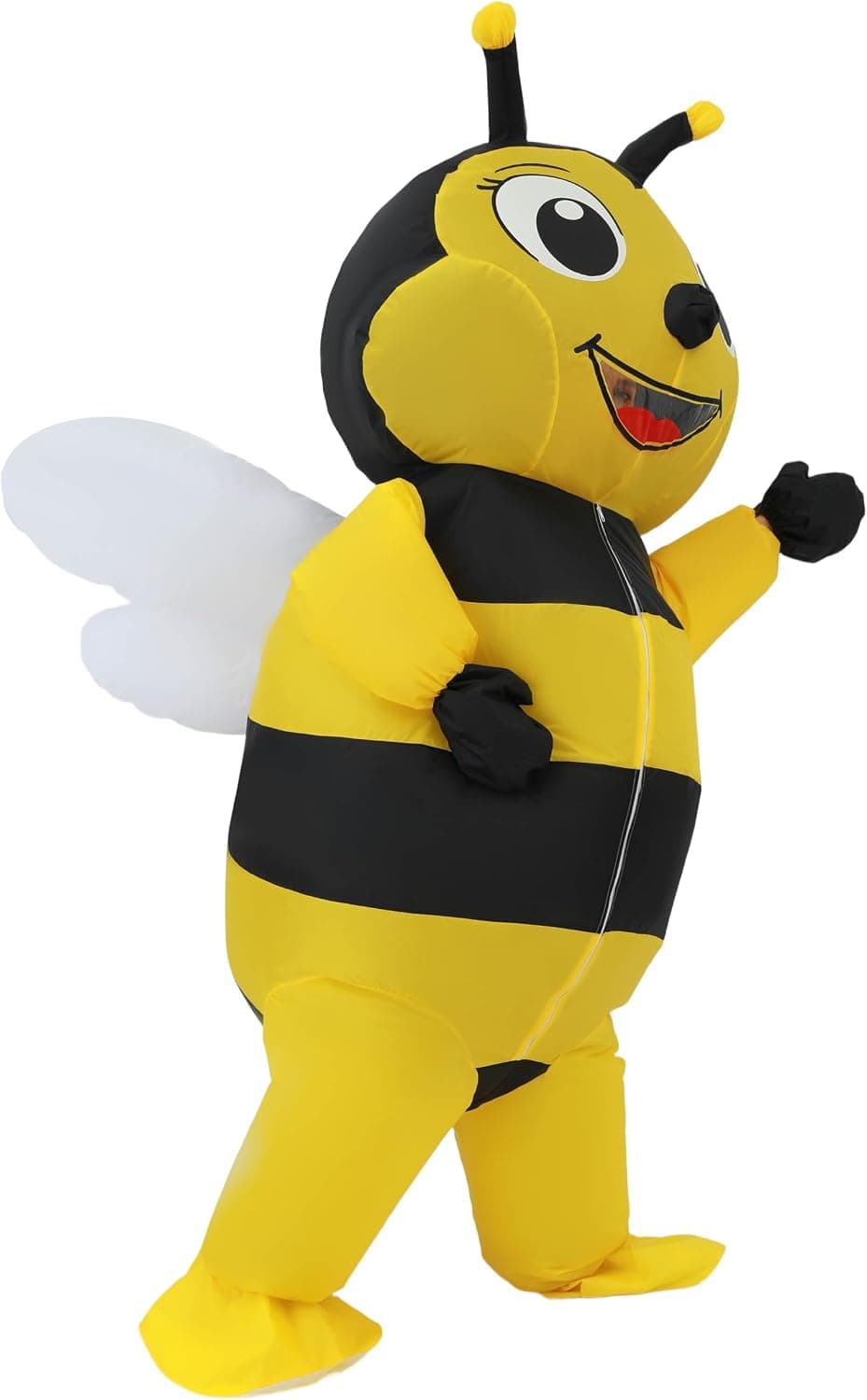 Disfraz inflable de abeja para adultos, disfraces inflables divertidos para Navidad y Halloween, de cuerpo entero