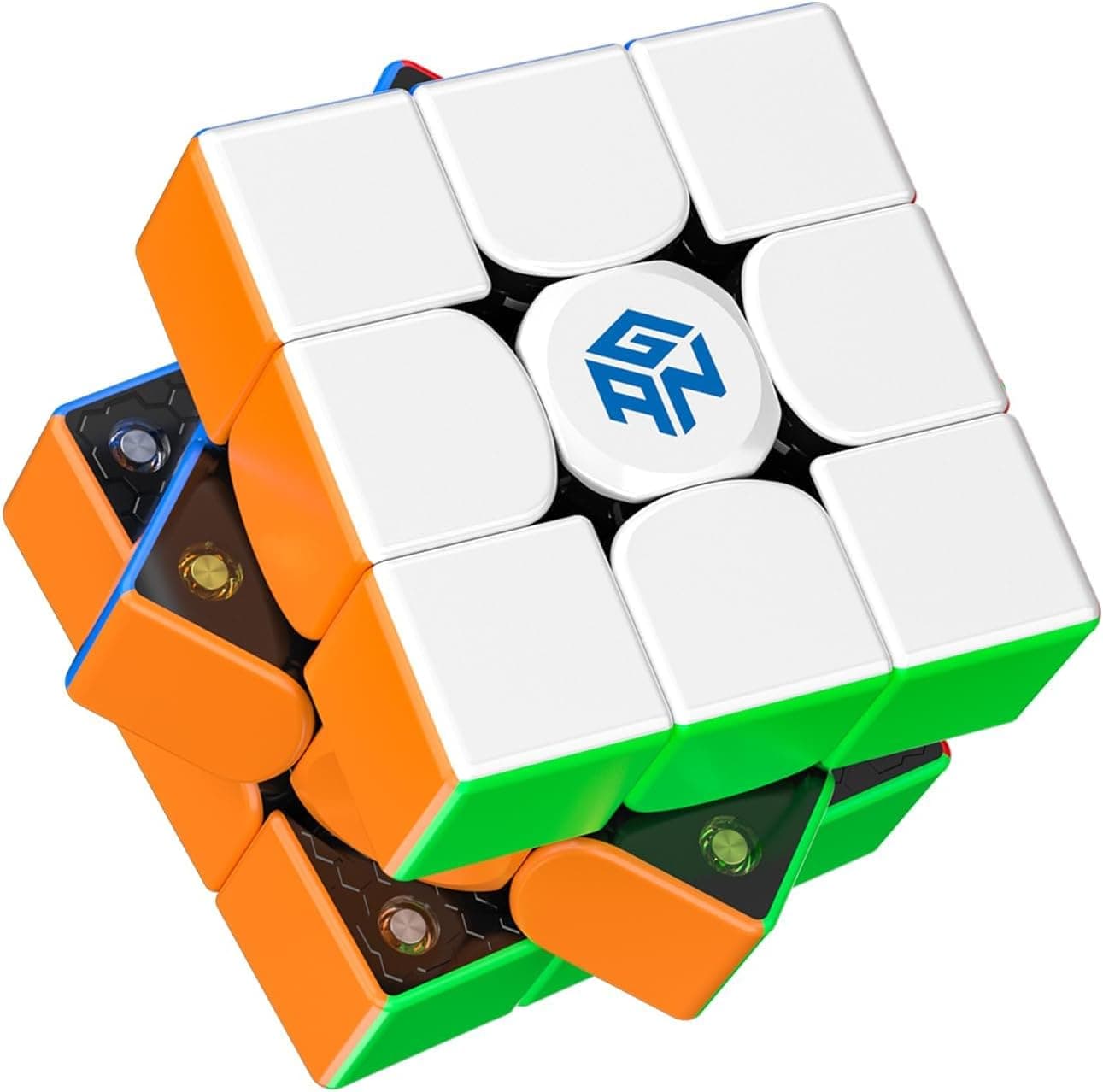Gan 356M 3x3 Magnético Speed Cube, 356 M Mejor Cubo Mágico con 48 Imanes
