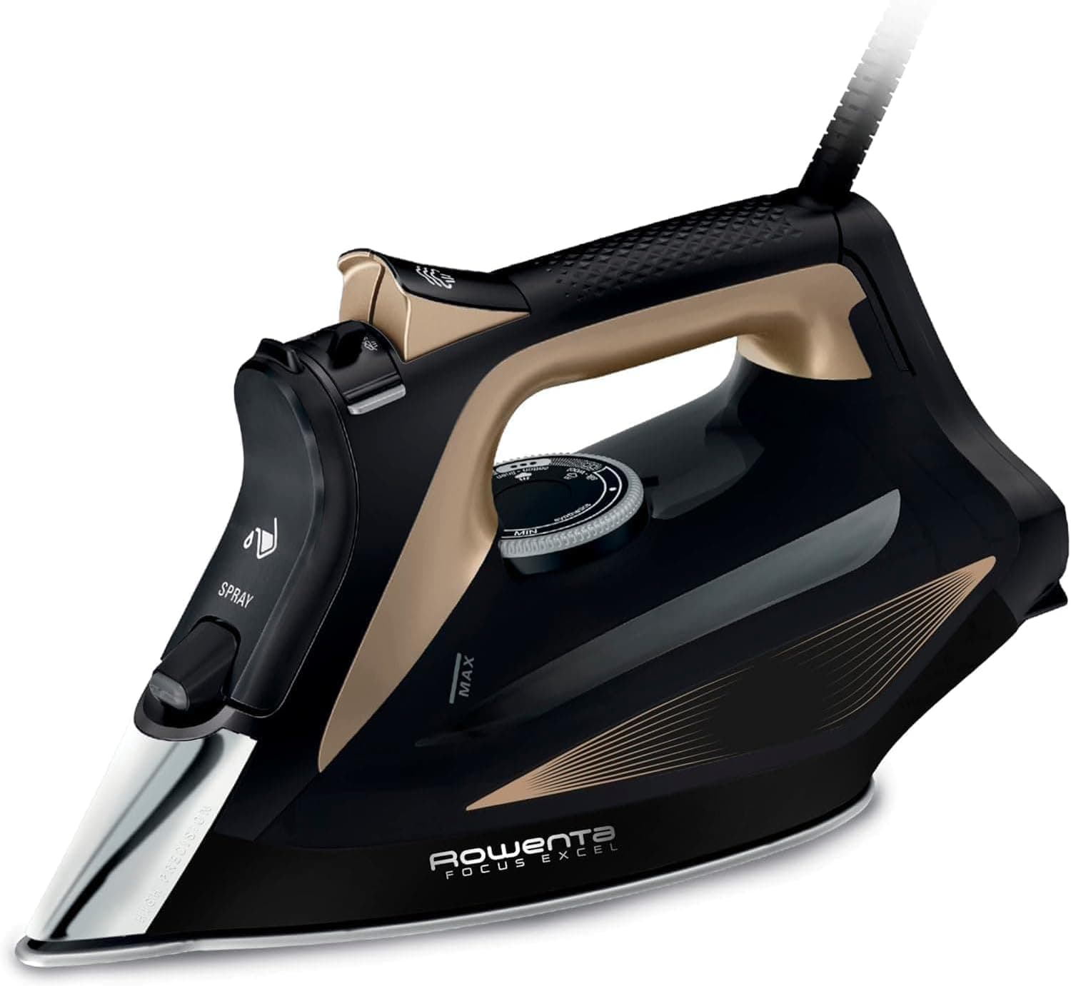 Rowenta Focus Excel, Placha de vapor vertical, Golpe de vapor 180 g/min