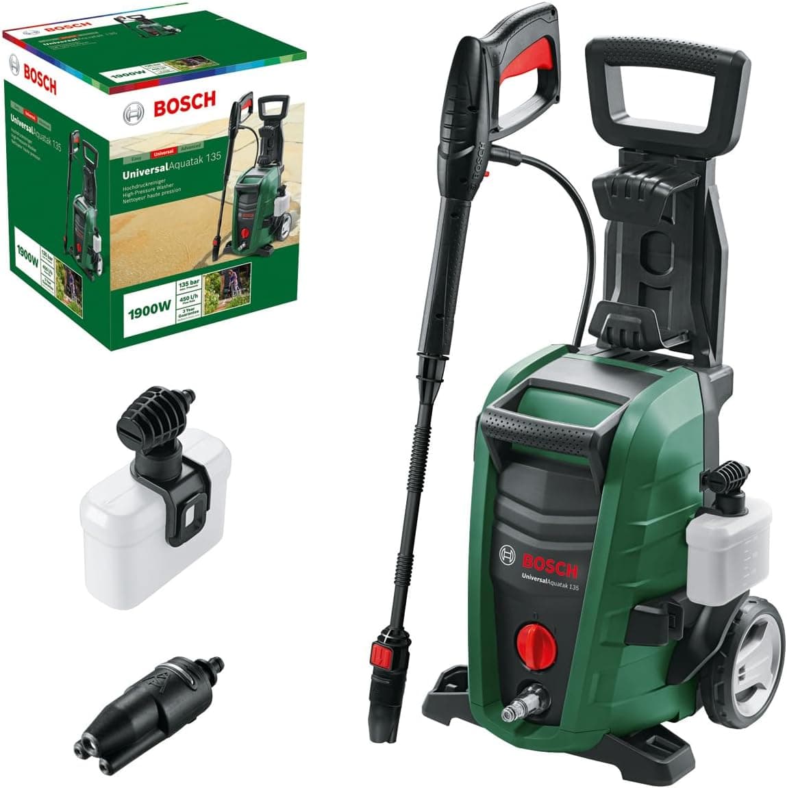 Bosch Hidrolimpiadora de Alta presión de Alta presión UniversalAquatak 135