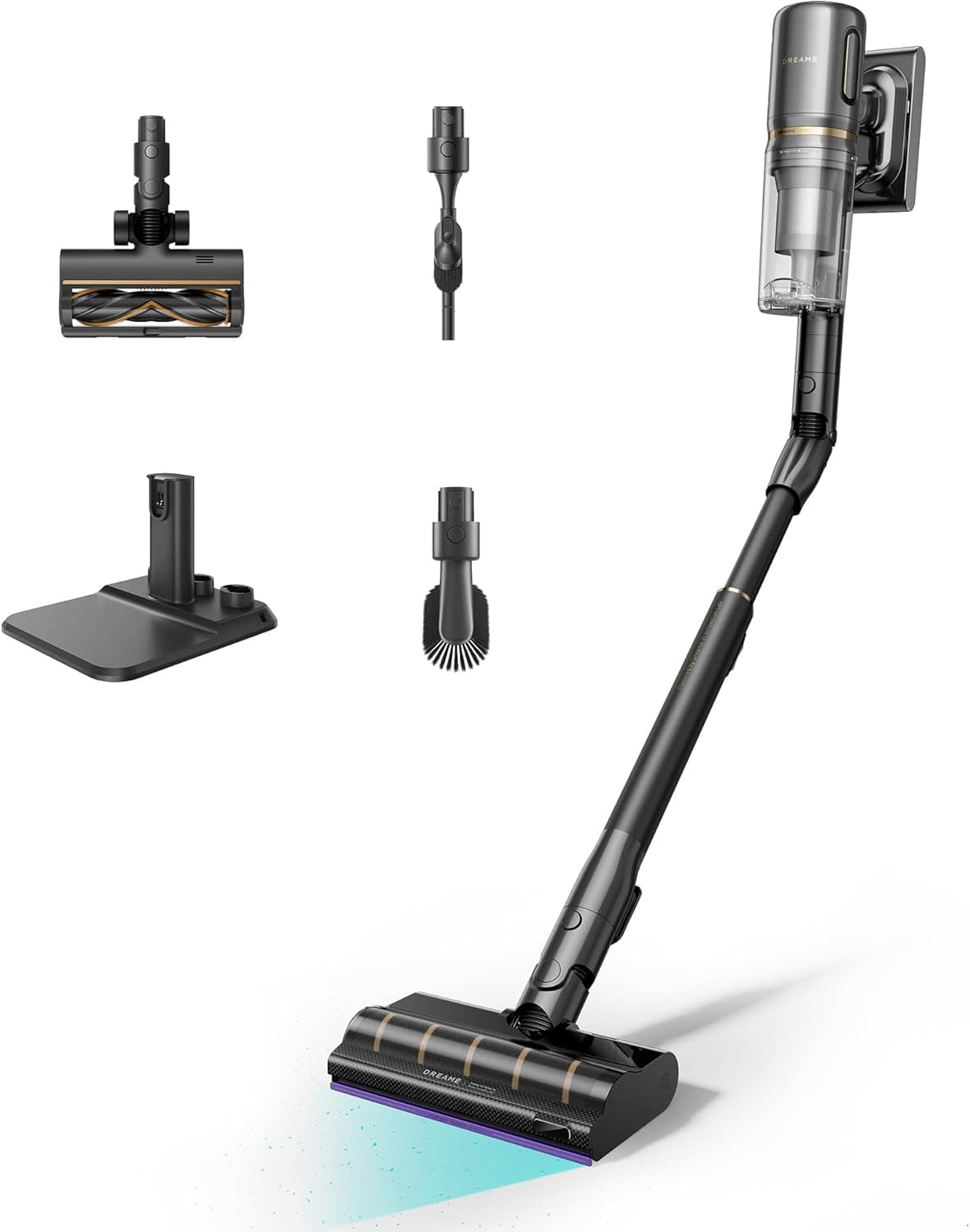 dreame V20 Pro-A, Aspirador sin Cable, 0 mm en Bordes, 24 000PA /210 AW
