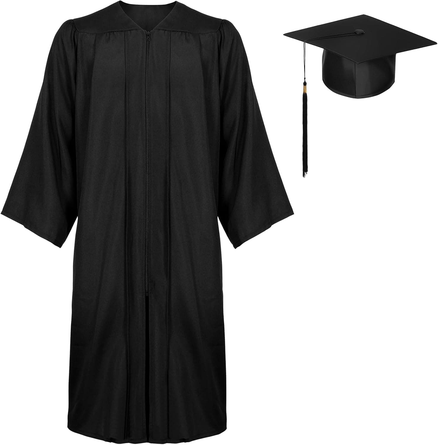 AUYAO Toga Graduación Adulto, Set Birrete Toga, Unisex