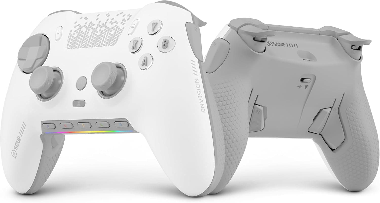 Scuf ENVISION PRO V2 (2025) Mando Inalámbrico Sólo Para PC – Blanco