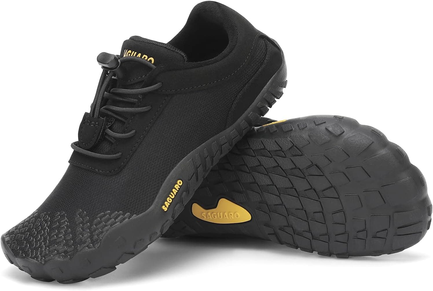 SAGUARO Barefoot Zapatillas Minimalista Comodas Zapatillas de Trail Running per Niños Niñas, Gr.24-36