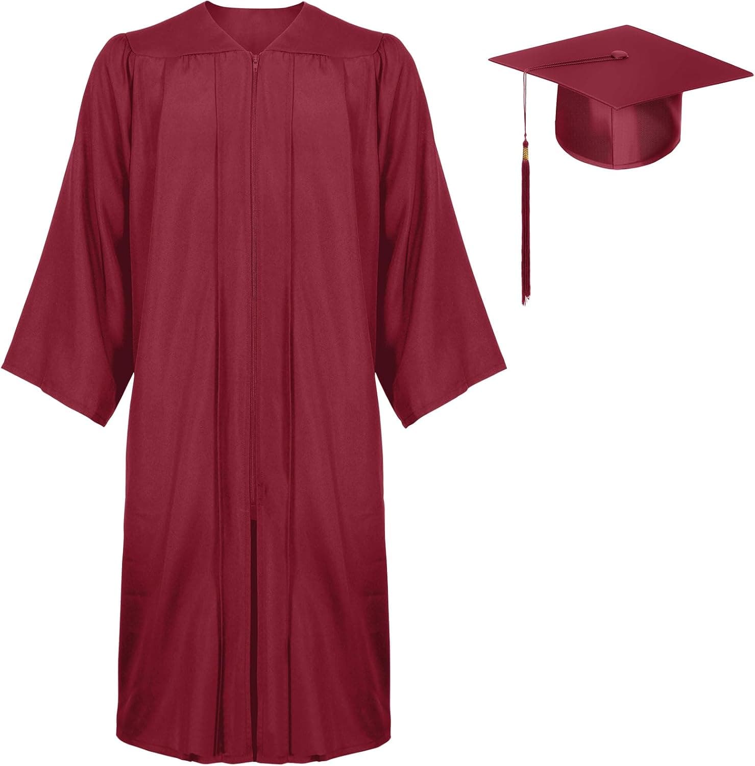 AUYAO Toga Graduación Adulto, Set Birrete Toga, Unisex