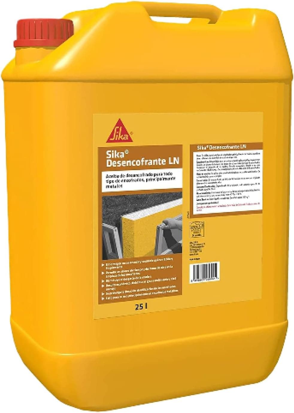 SIKA - Aceite de desencofrado - Sika Desencofrante LN - Amarillo - 25L