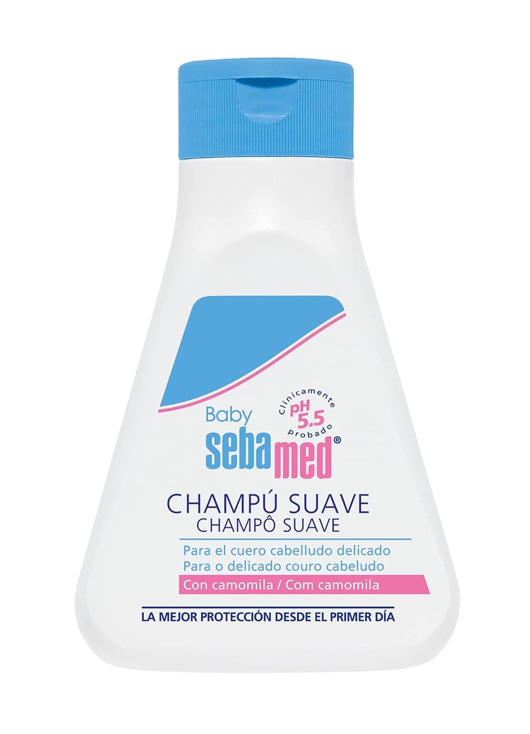 Sebamed Baby Champú Suave, Limpieza para Cuero Cabelludo Delicado y Cabello Fino del Bebé