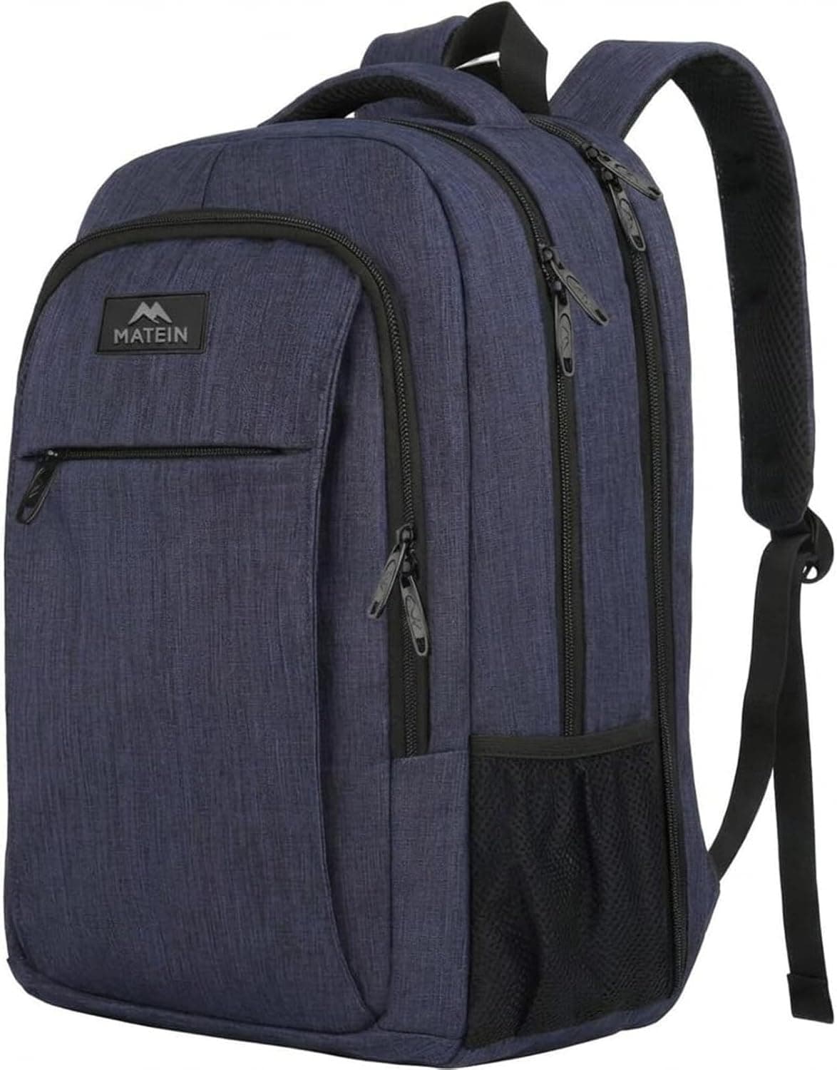MATEIN Mochila Portatil 15.6 Pulgadas, Mochila de Trabajo Hombre, Azul