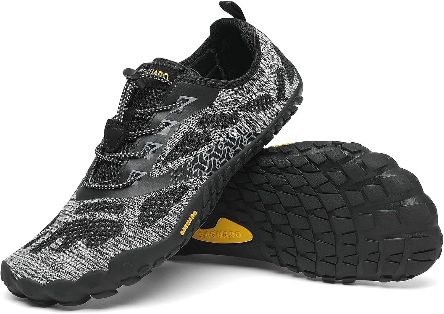 SAGUARO Barefoot Zapatillas de Trail Hombre Mujer Transpirable Antideslizante Zapatos Minimalistas