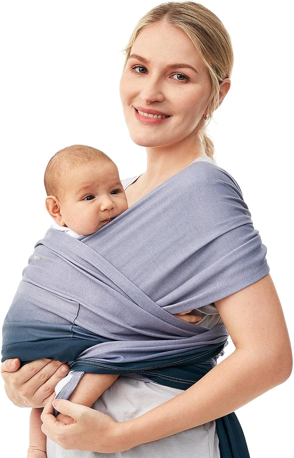 Momcozy Fular Portabebés Ajustable, 3,6-15 kg, OEKO-TEX