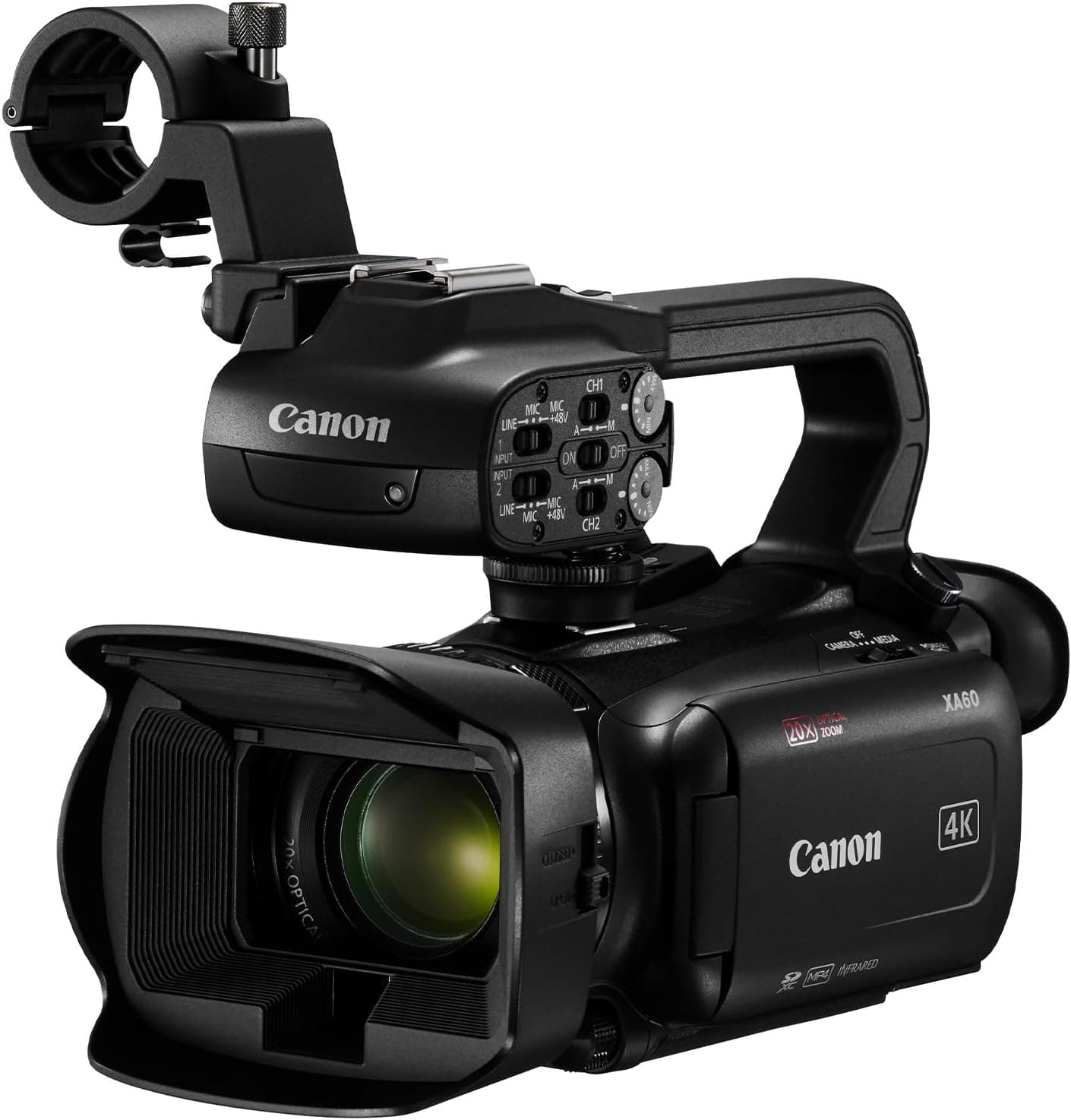 Canon XA60 Videocámara 4K Profesional | Sensor CMOS 1/2.3" | Zoom 20x