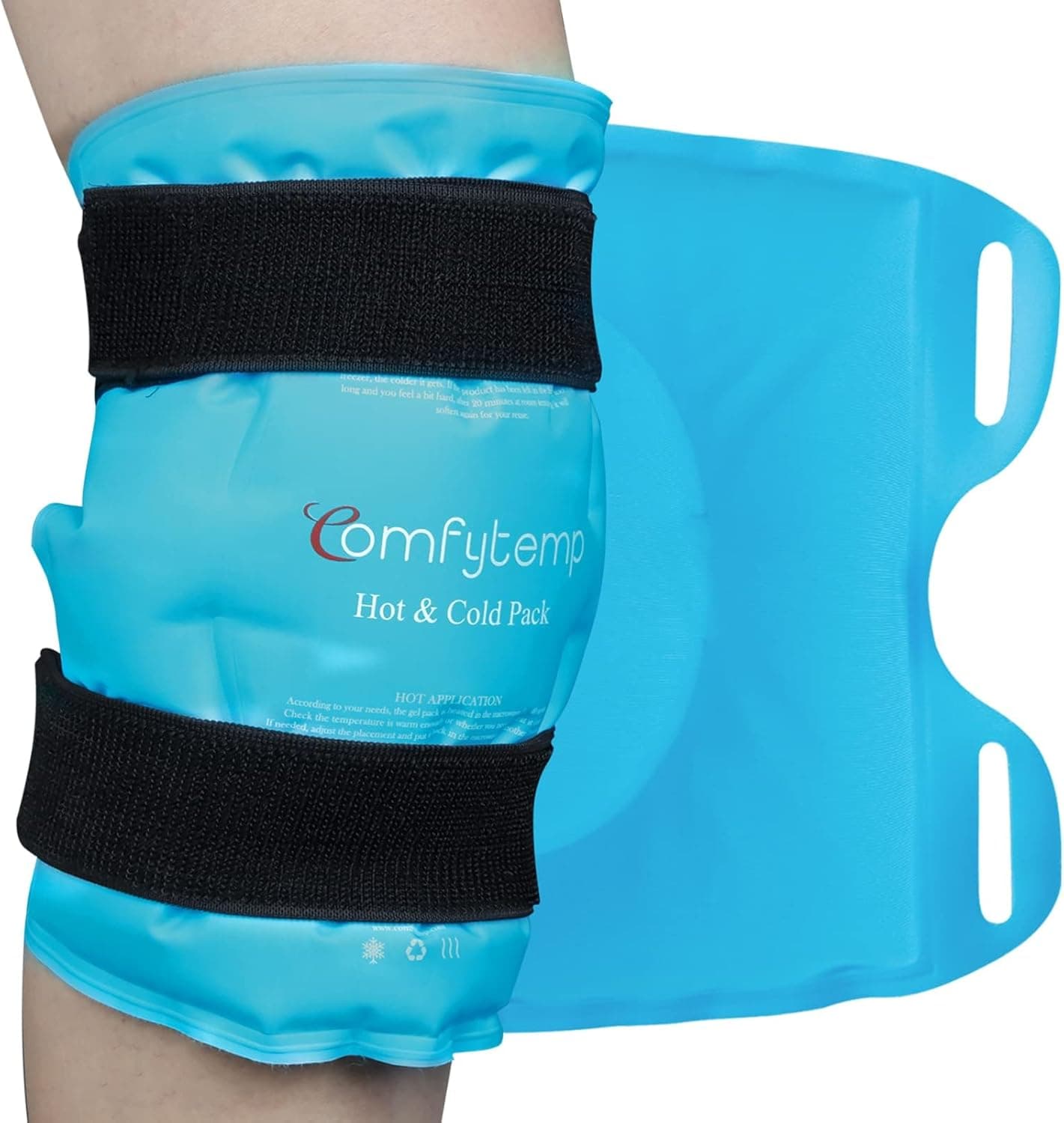 Comfytemp Bolsa de Hielo para Aliviar Dolor Rodilla, Terapia Frío/Caliente