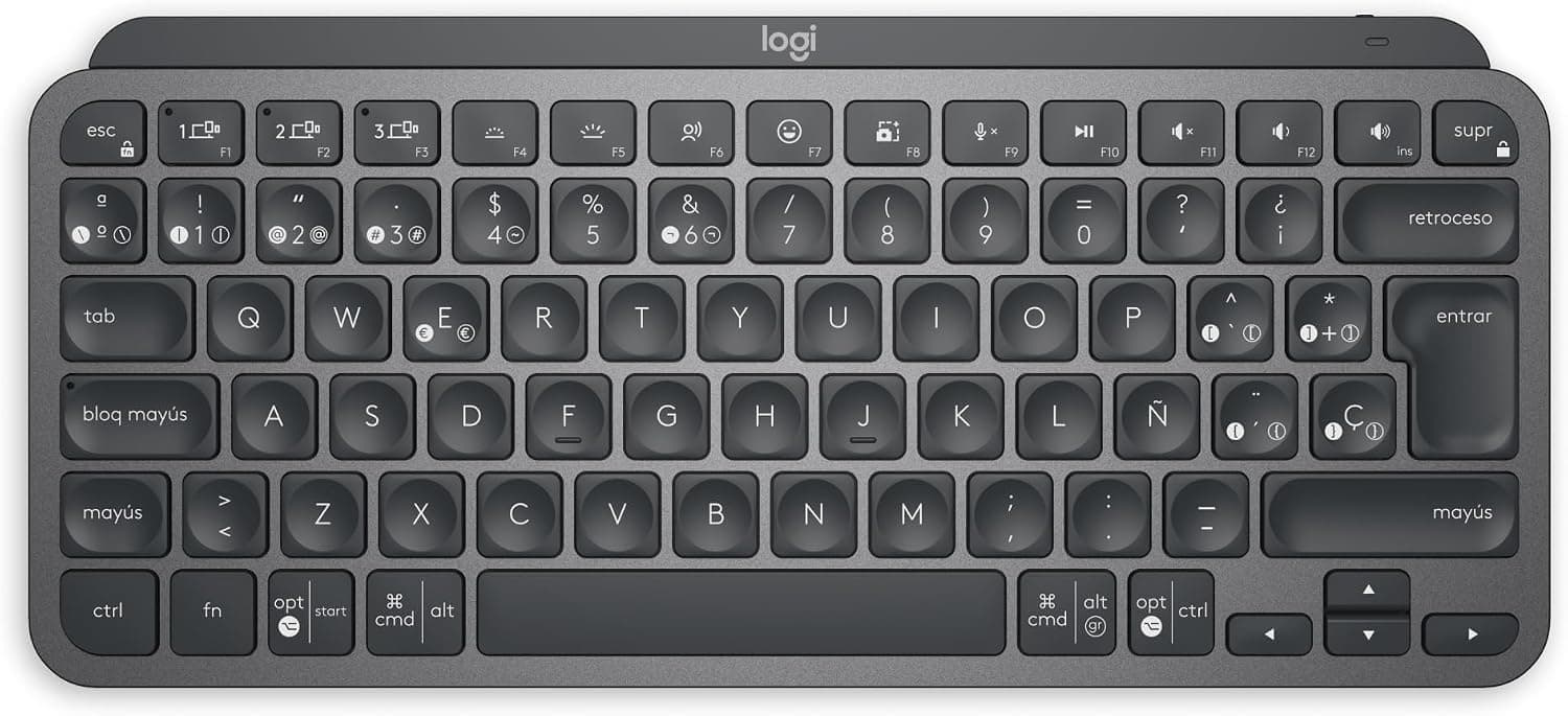 Logitech MX Keys Mini Teclado Inalámbrico Minimalista