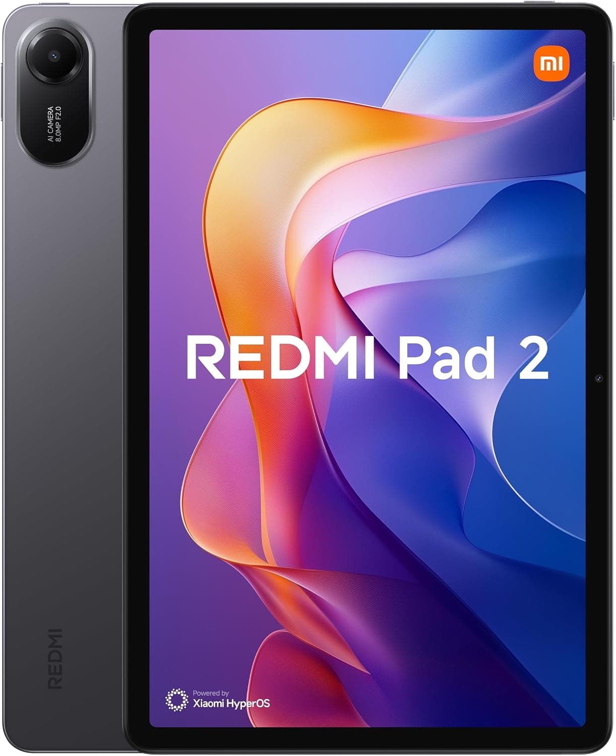 Xiaomi REDMI Pad 2 4+128GB Tablet de 11" 2.5K Gris Batería de 9000 mAh