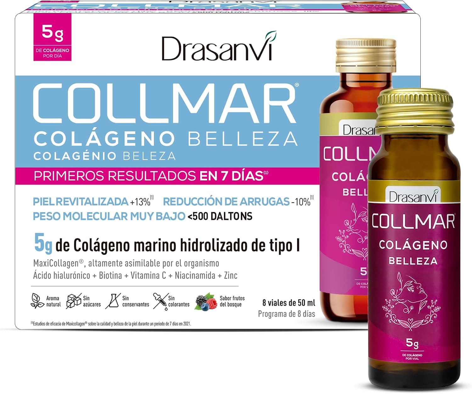 Colageno Drasanvi Collmar Liquido Bebible Acido Hialuronico Vitamina C
