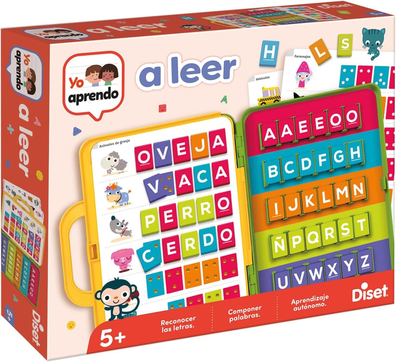 Diset Yo Aprendo a Leer – Juego Educativo de Lectura para Niños +5 Años