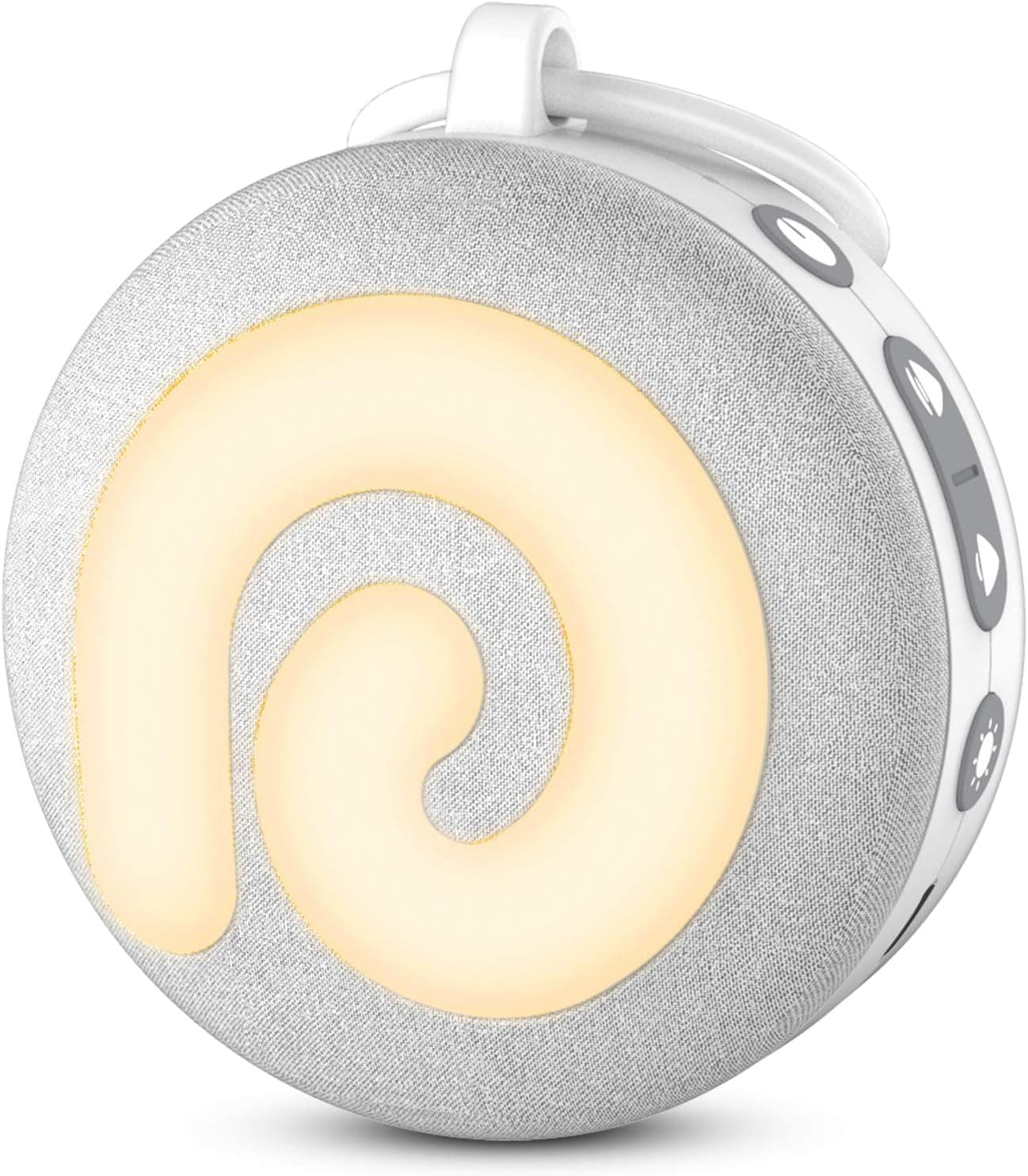 Dreamegg D11, Ruido Blanco Bebé con Luz, Máquina Ruido Blanco, Gris