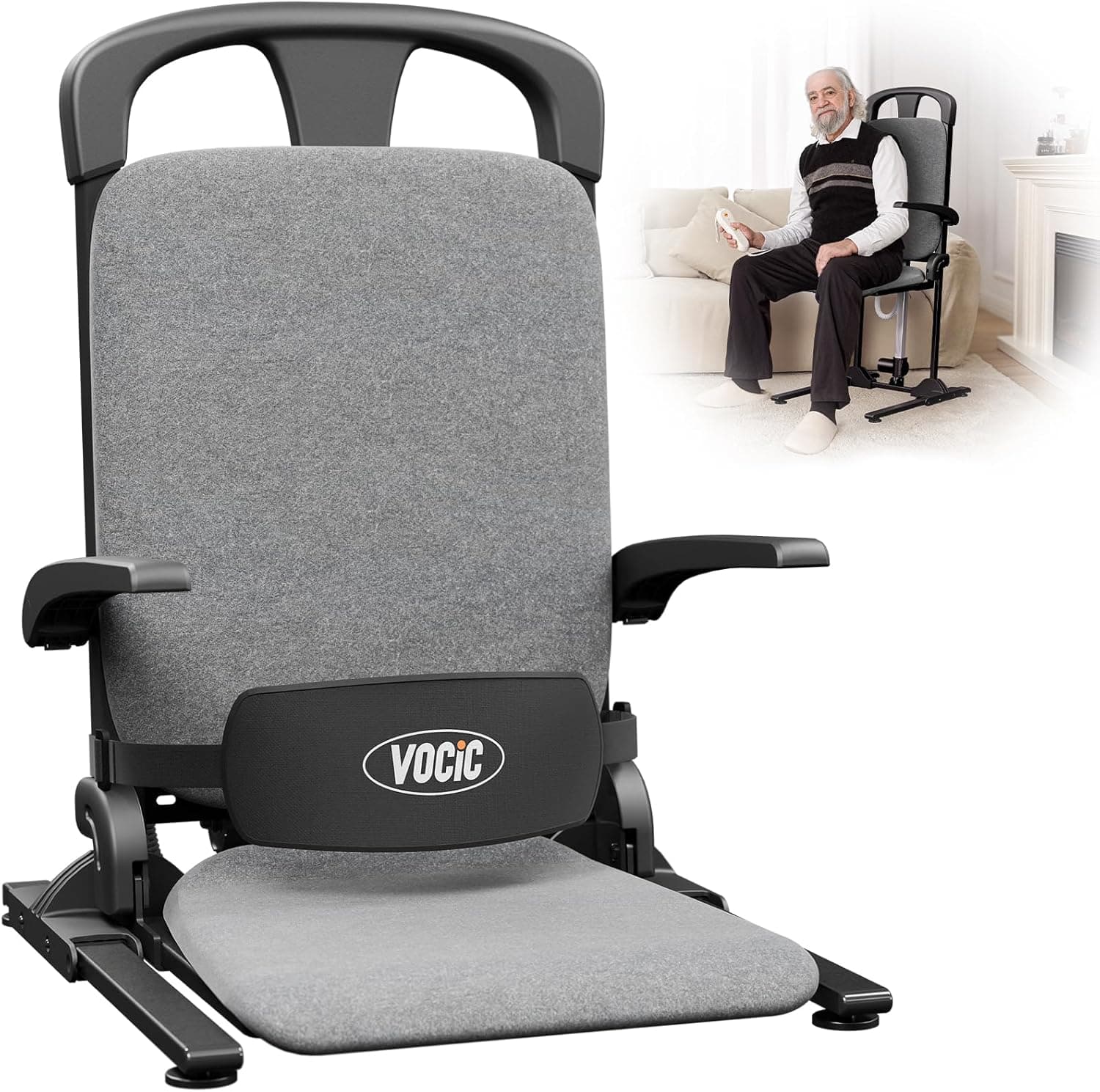 VOCIC AX15 Sillón Elevador eléctrico 200 kg, Robusto y Plegable